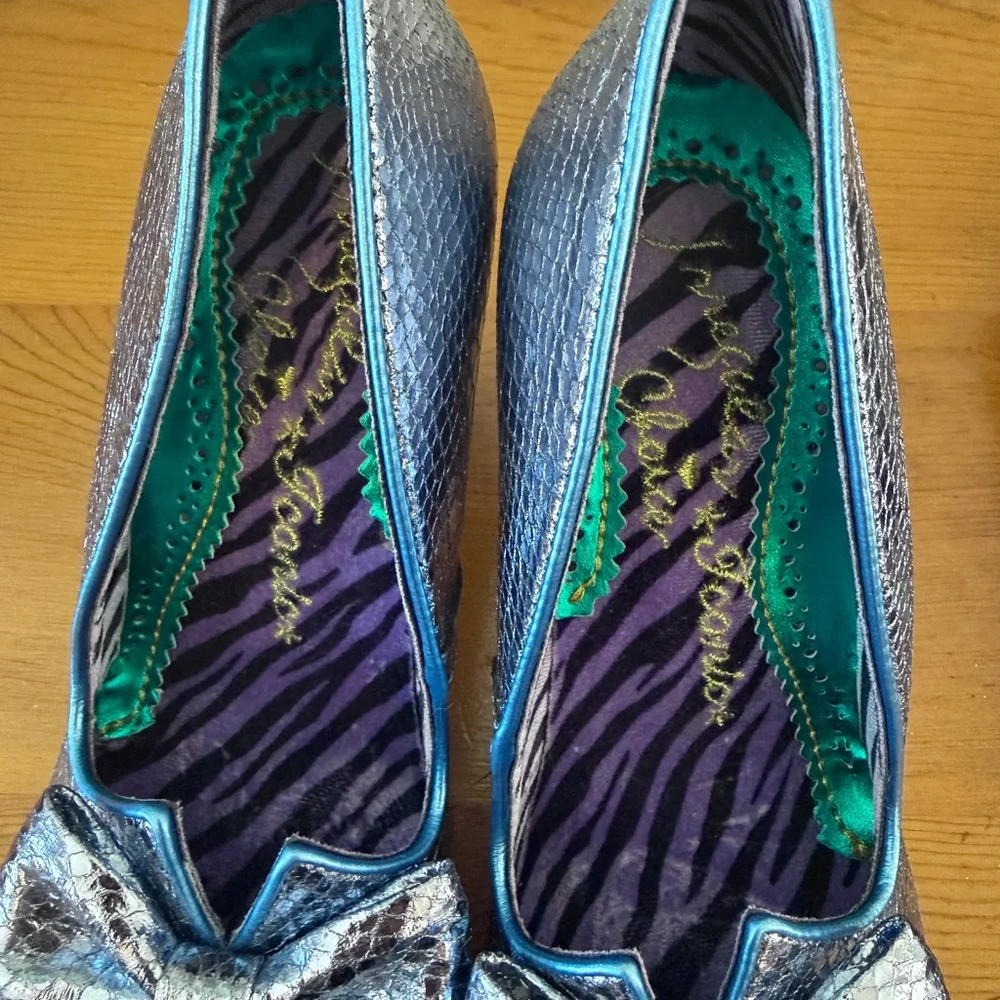 Irregular Choice Pastel Blue Heels - Just in Time - New In Box - Picture 14 of 16